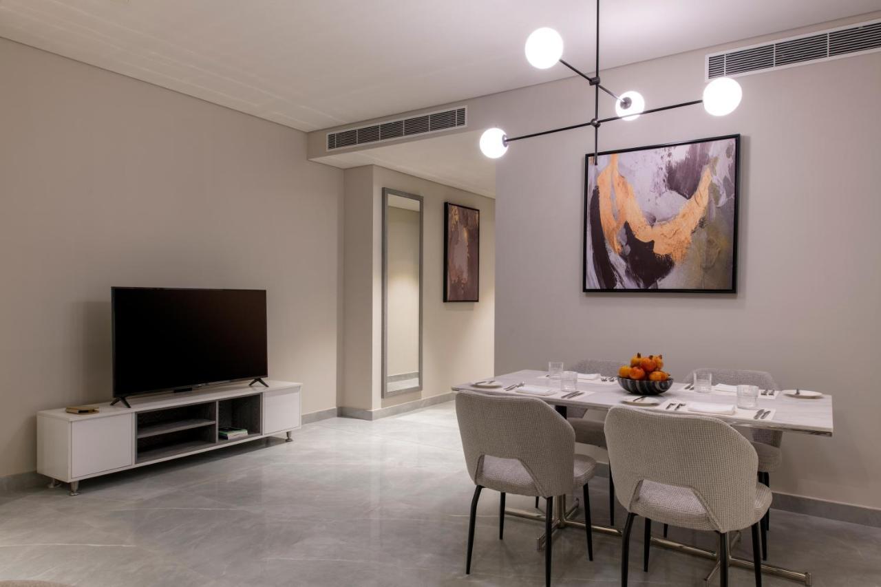 Steigenberger Residence Doha Exteriör bild A living room in a typical apartment